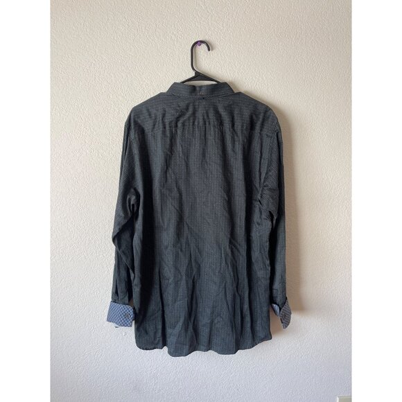 Ted Baker Men's Button Down Size 6 Collared Printed - Picture 3 of 3